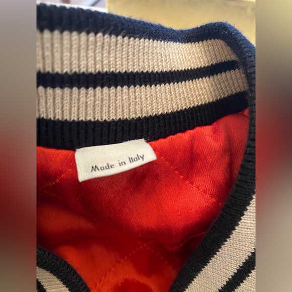 Gucci Reversible Bomber Jacket. Green/Red/Black.Unisex - Picture 10 of 16